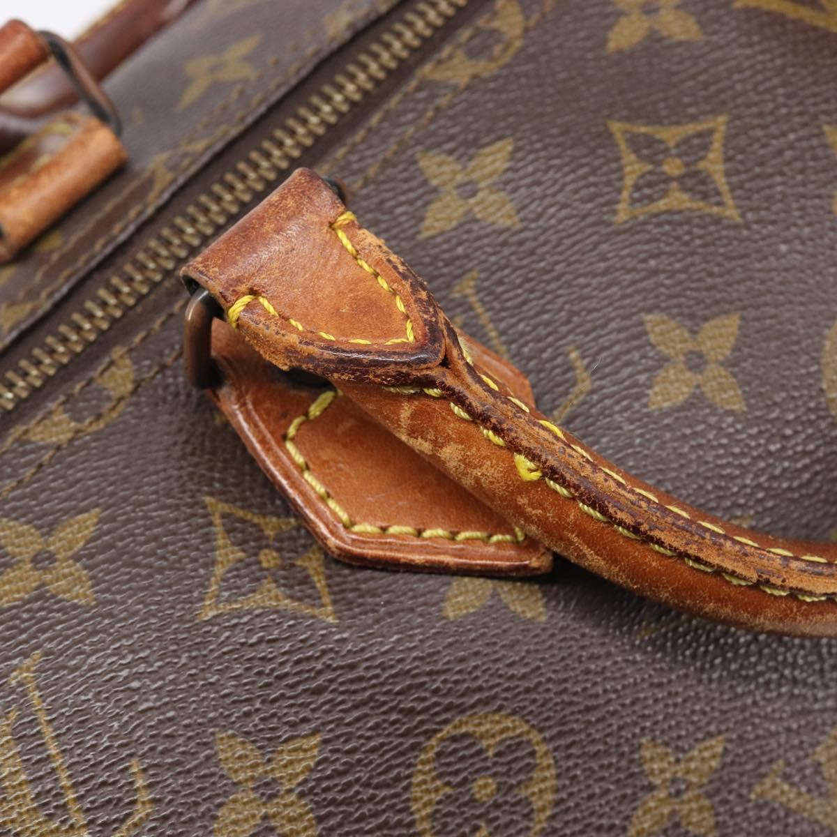 LOUIS VUITTON Monogram Speedy 35 Hand Bag M41524 LV Auth bs37191