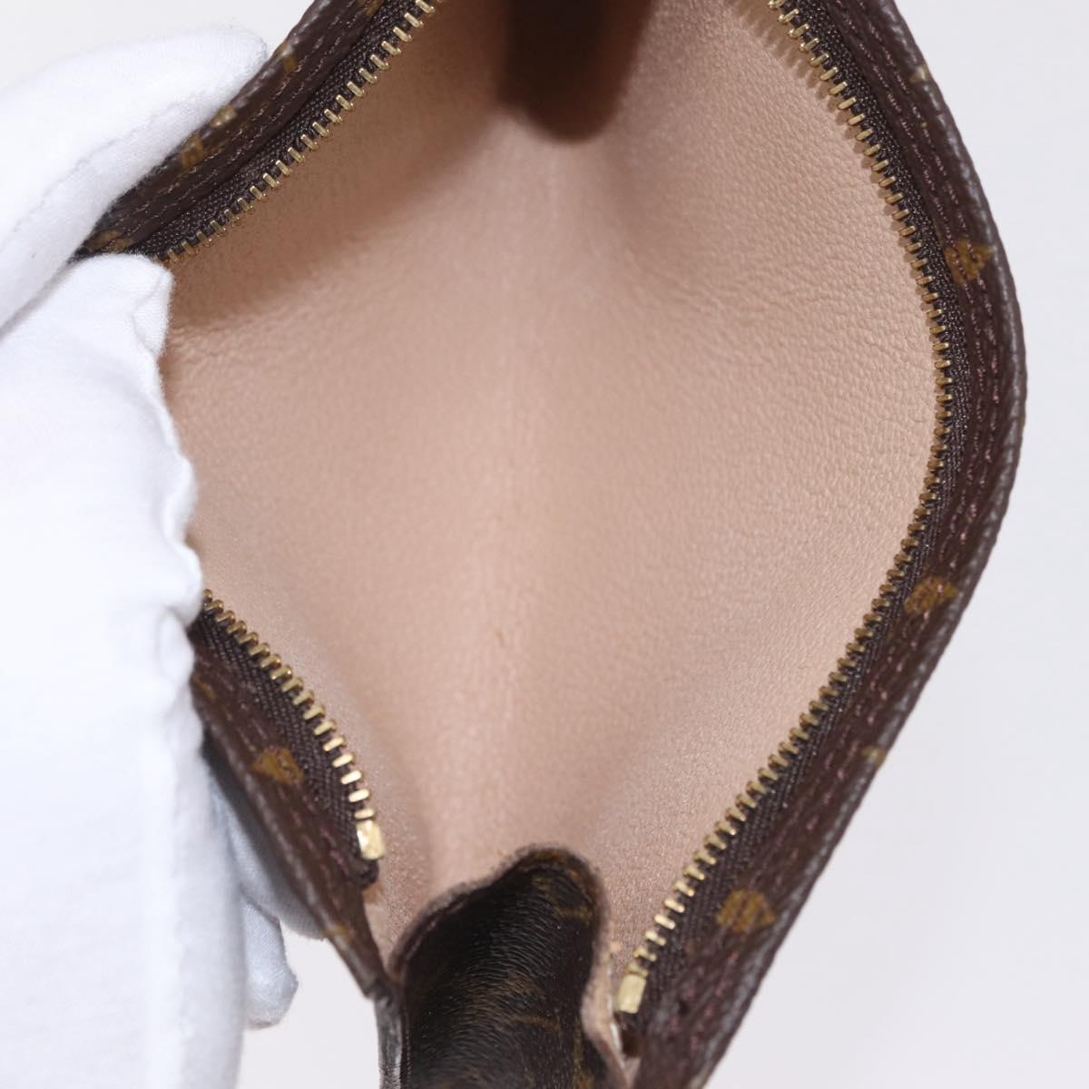LOUIS VUITTON Monogram Bucket PM Accessory Pouch LV Auth bs37195
