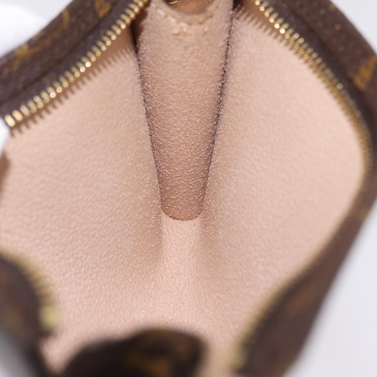 LOUIS VUITTON Monogram Bucket PM Accessory Pouch LV Auth bs37195