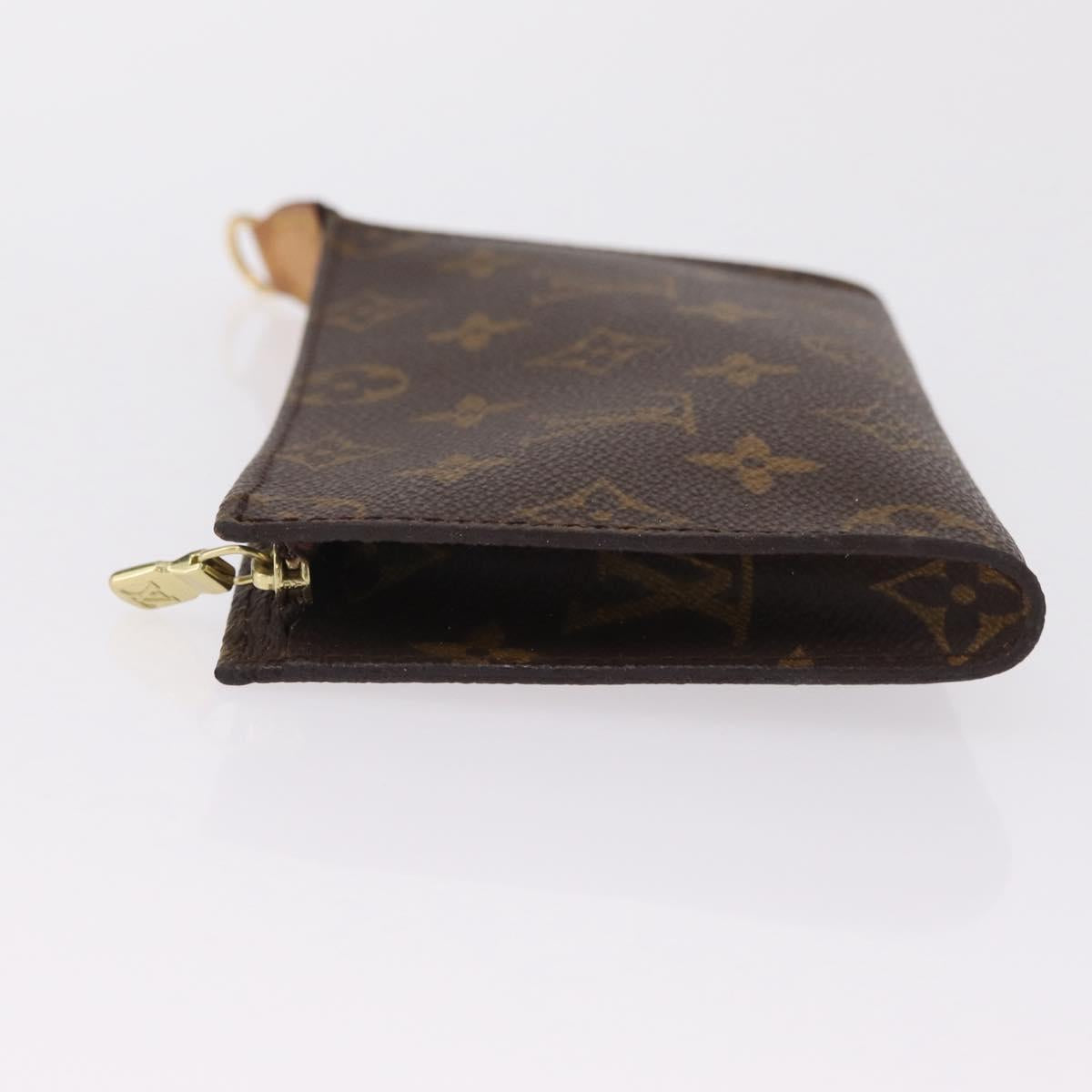 LOUIS VUITTON Monogram Bucket PM Accessory Pouch LV Auth bs37195