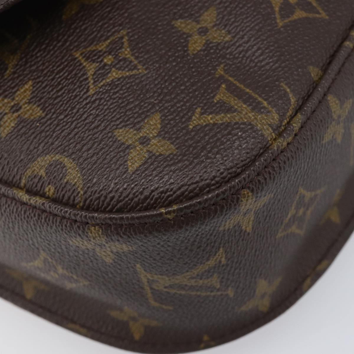 LOUIS VUITTON Monogram Saint Cloud GM Shoulder Bag M51242 LV Auth bs37197