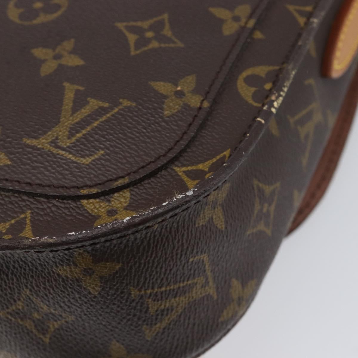 LOUIS VUITTON Monogram Saint Cloud GM Shoulder Bag M51242 LV Auth bs37197