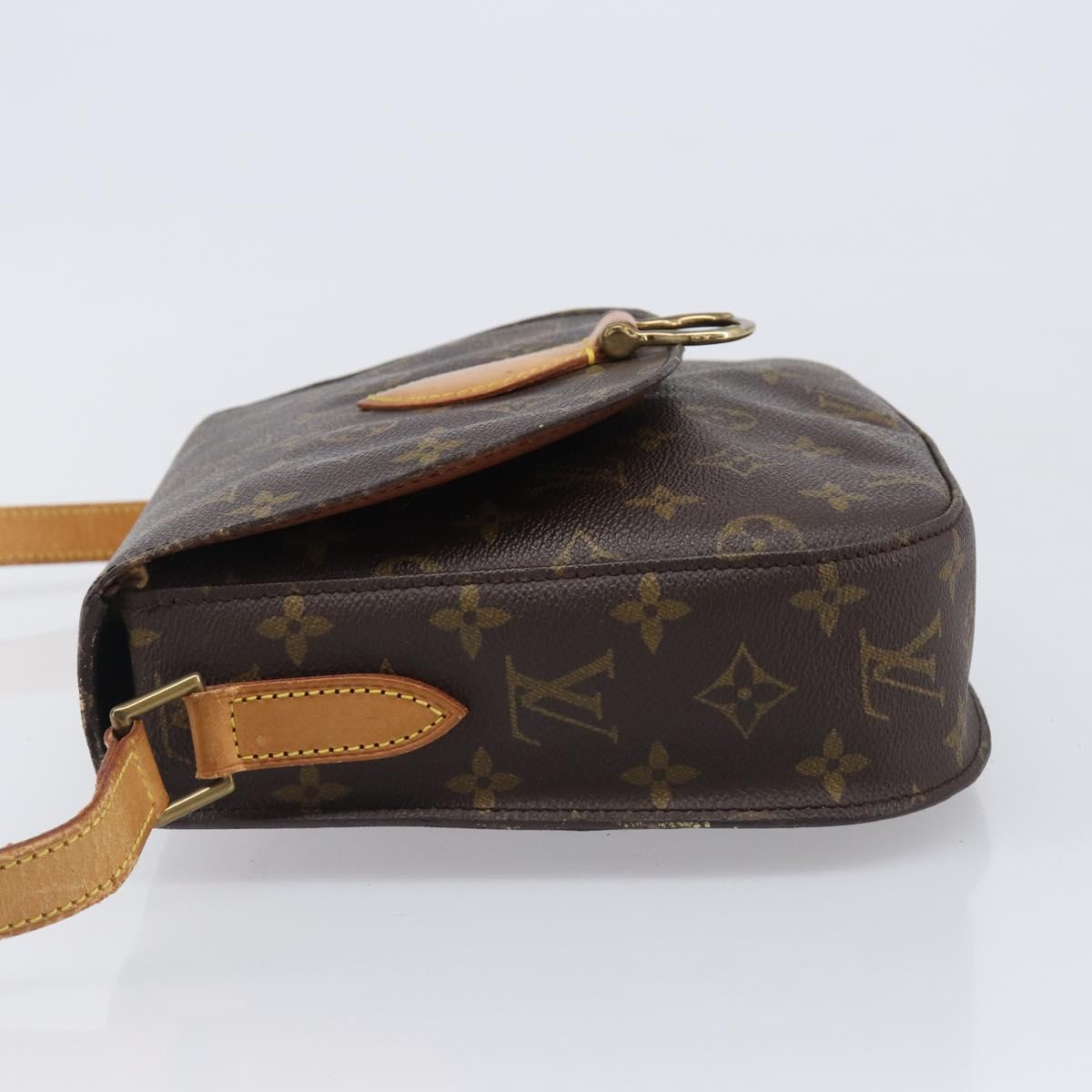 LOUIS VUITTON Monogram Saint Cloud GM Shoulder Bag M51242 LV Auth bs37197