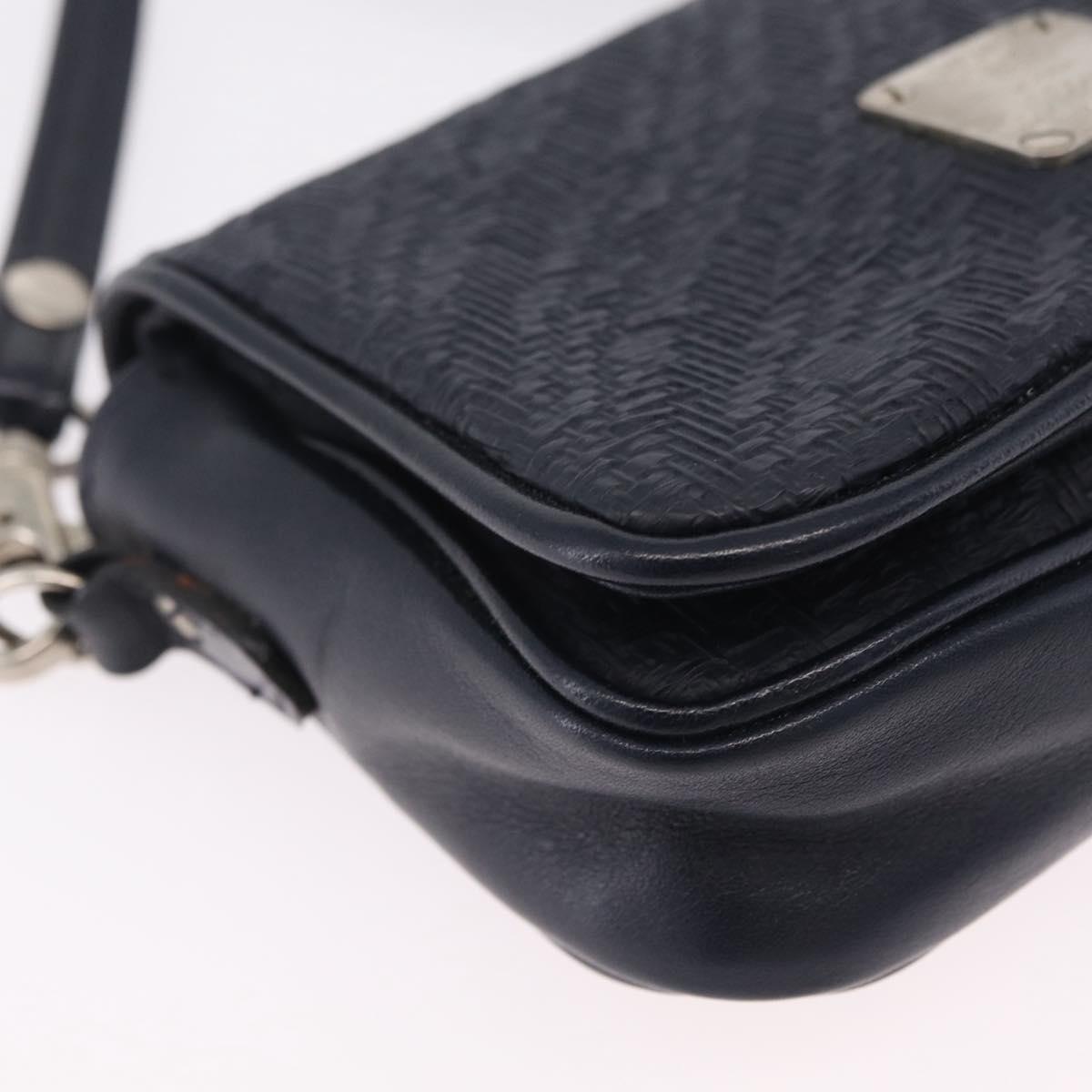 MCM Shoulder Bag PVC Navy Auth bs37199