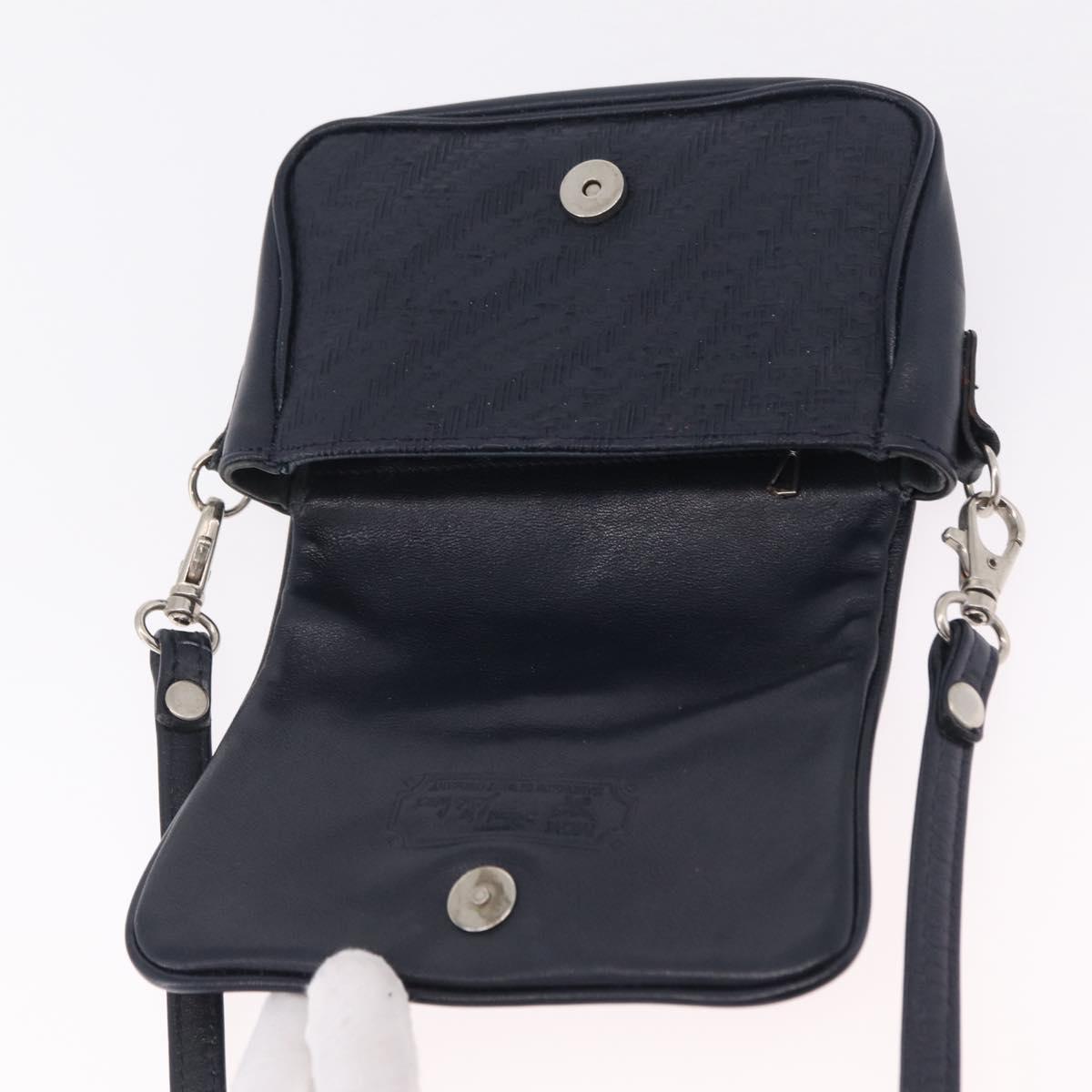 MCM Shoulder Bag PVC Navy Auth bs37199