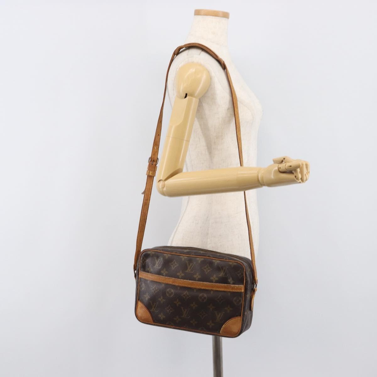 LOUIS VUITTON Monogram Trocadero 27 Shoulder Bag M51274 LV Auth bs37203