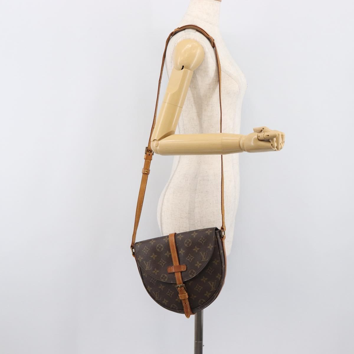 LOUIS VUITTON Monogram Chantilly MM Shoulder Bag M51233 LV Auth bs37204