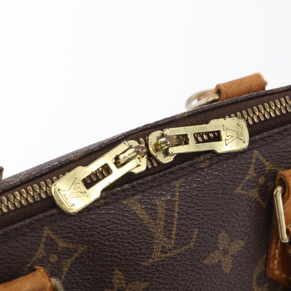 LOUIS VUITTON Monogram Alma Hand Bag M51130 LV Auth bs37207
