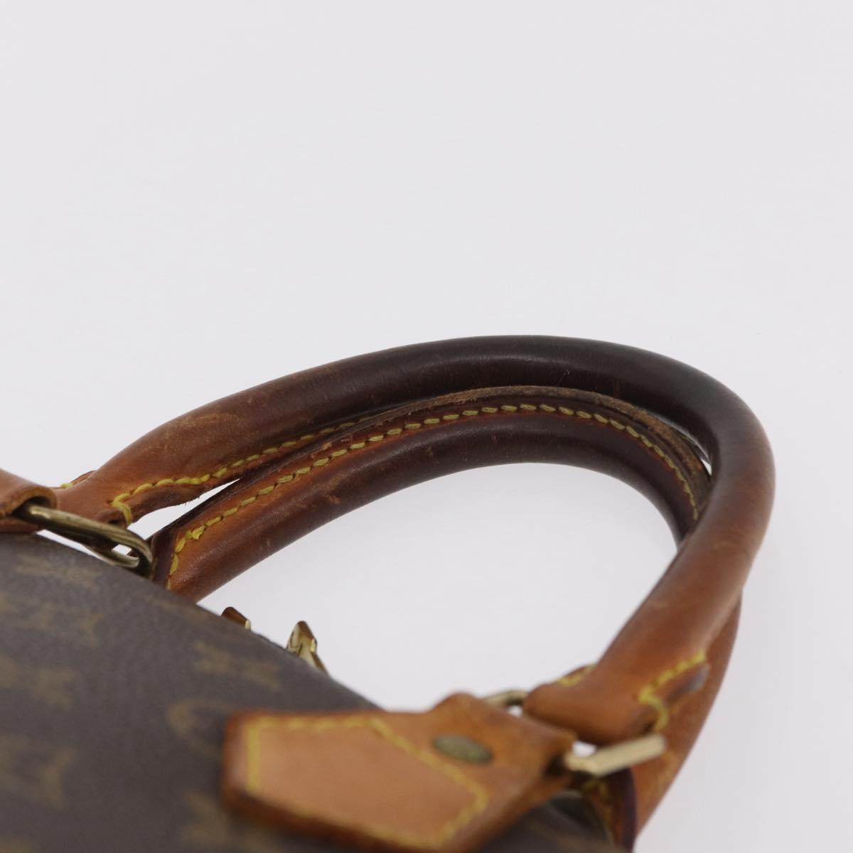 LOUIS VUITTON Monogram Alma Hand Bag M51130 LV Auth bs37207
