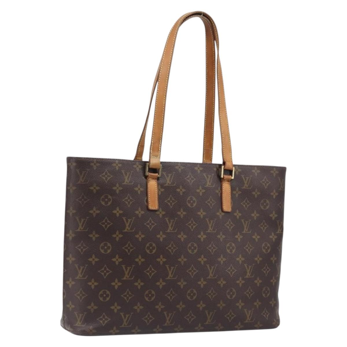 LOUIS VUITTON Monogram Luco Tote Bag M51155 LV Auth bs37221
