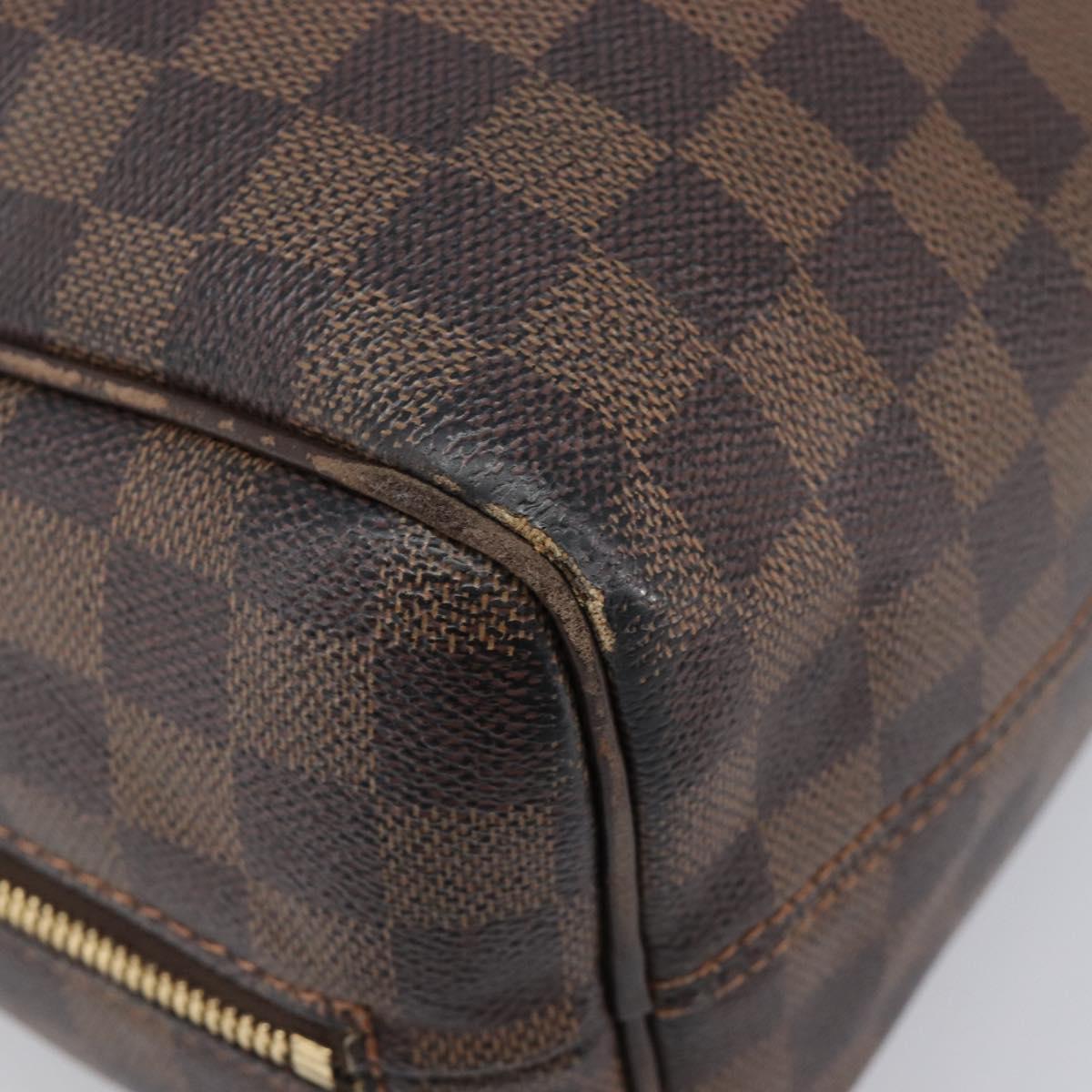 LOUIS VUITTON Damier Ebene Nolita Hand Bag N41455 LV Auth bs37226