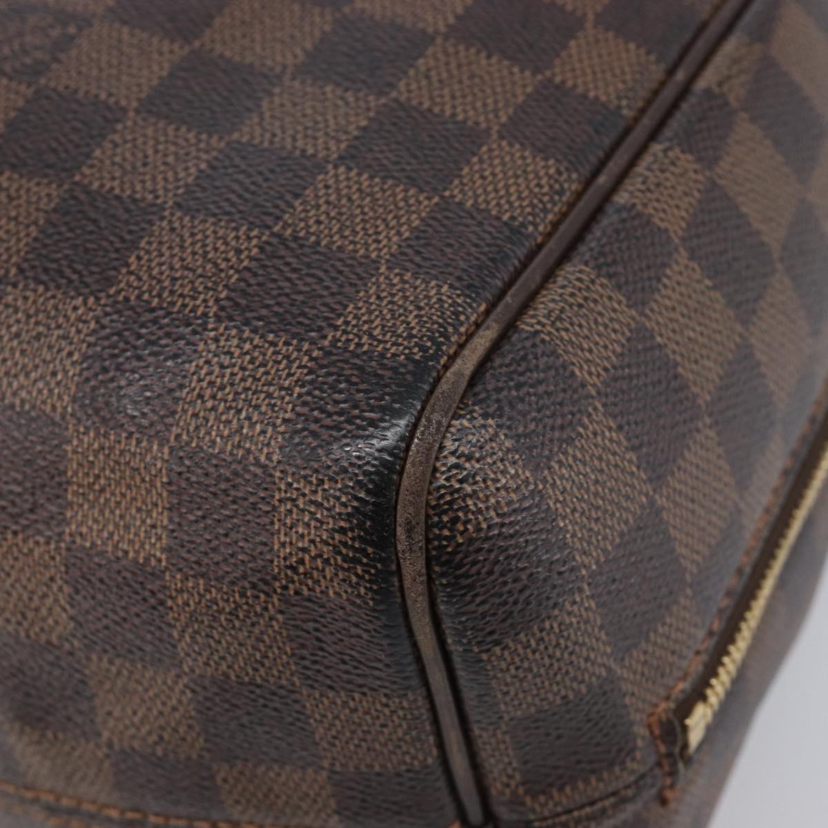 LOUIS VUITTON Damier Ebene Nolita Hand Bag N41455 LV Auth bs37226