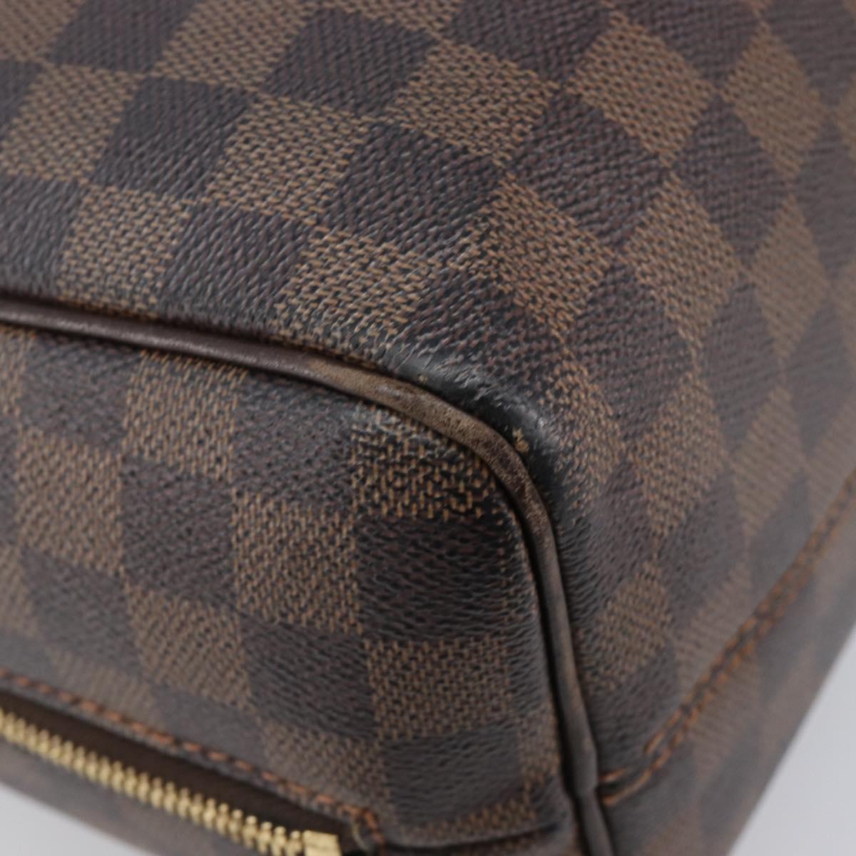 LOUIS VUITTON Damier Ebene Nolita Hand Bag N41455 LV Auth bs37226