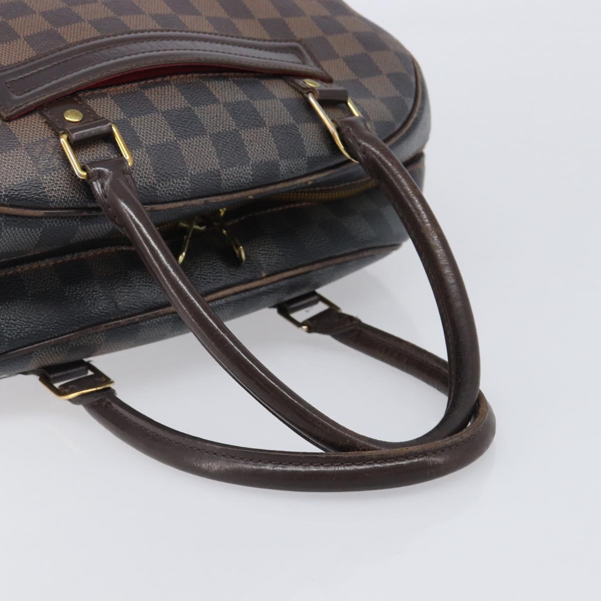 LOUIS VUITTON Damier Ebene Nolita Hand Bag N41455 LV Auth bs37226