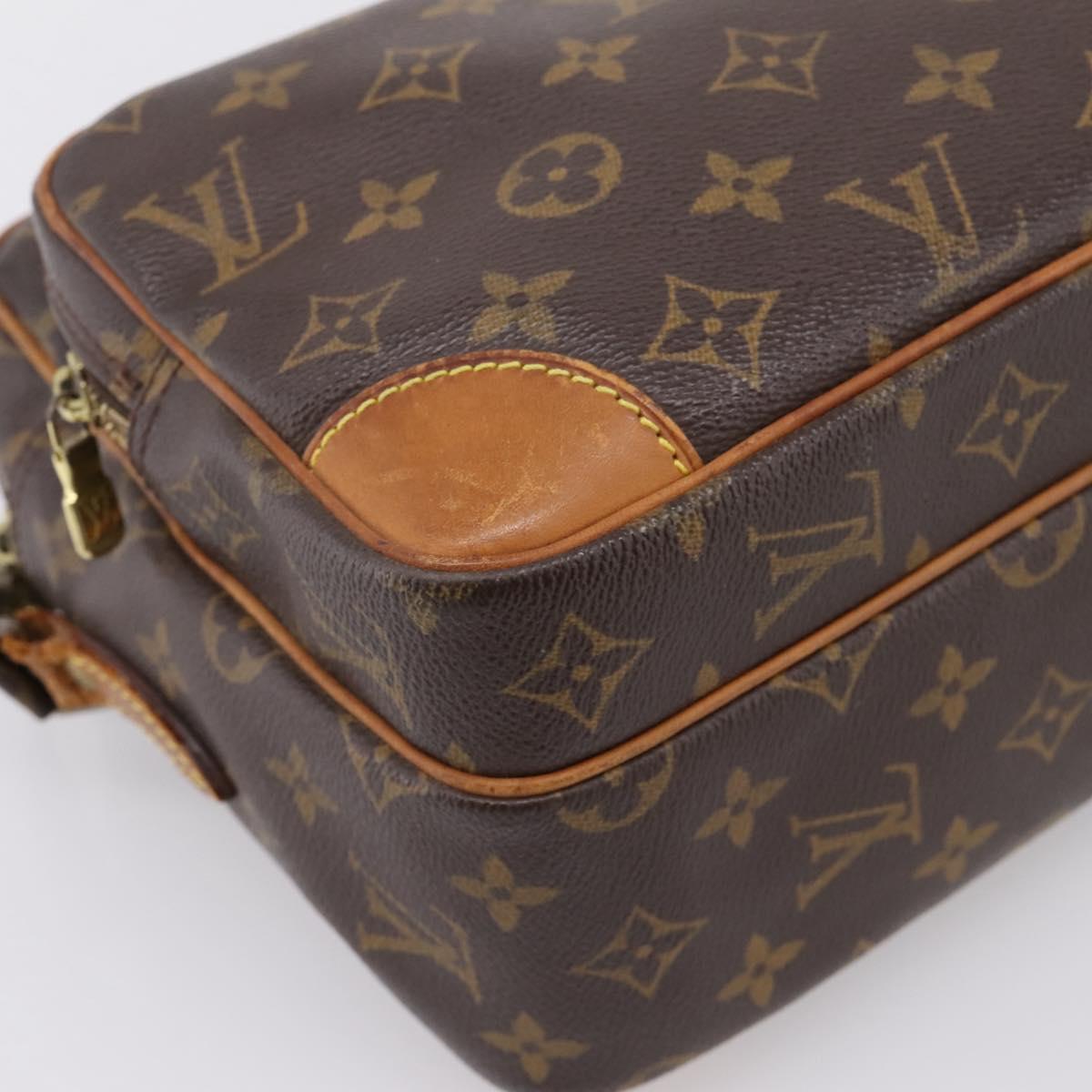 LOUIS VUITTON Monogram Nile Shoulder Bag M45244 LV Auth bs37231
