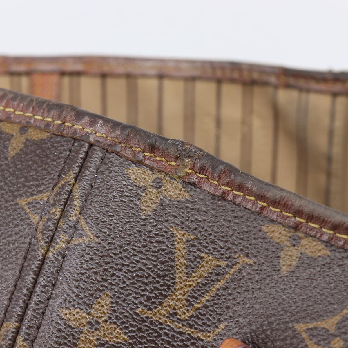 LOUIS VUITTON Monogram My LV World Tour Neverfull MM Tote Bag LV Auth bs37245