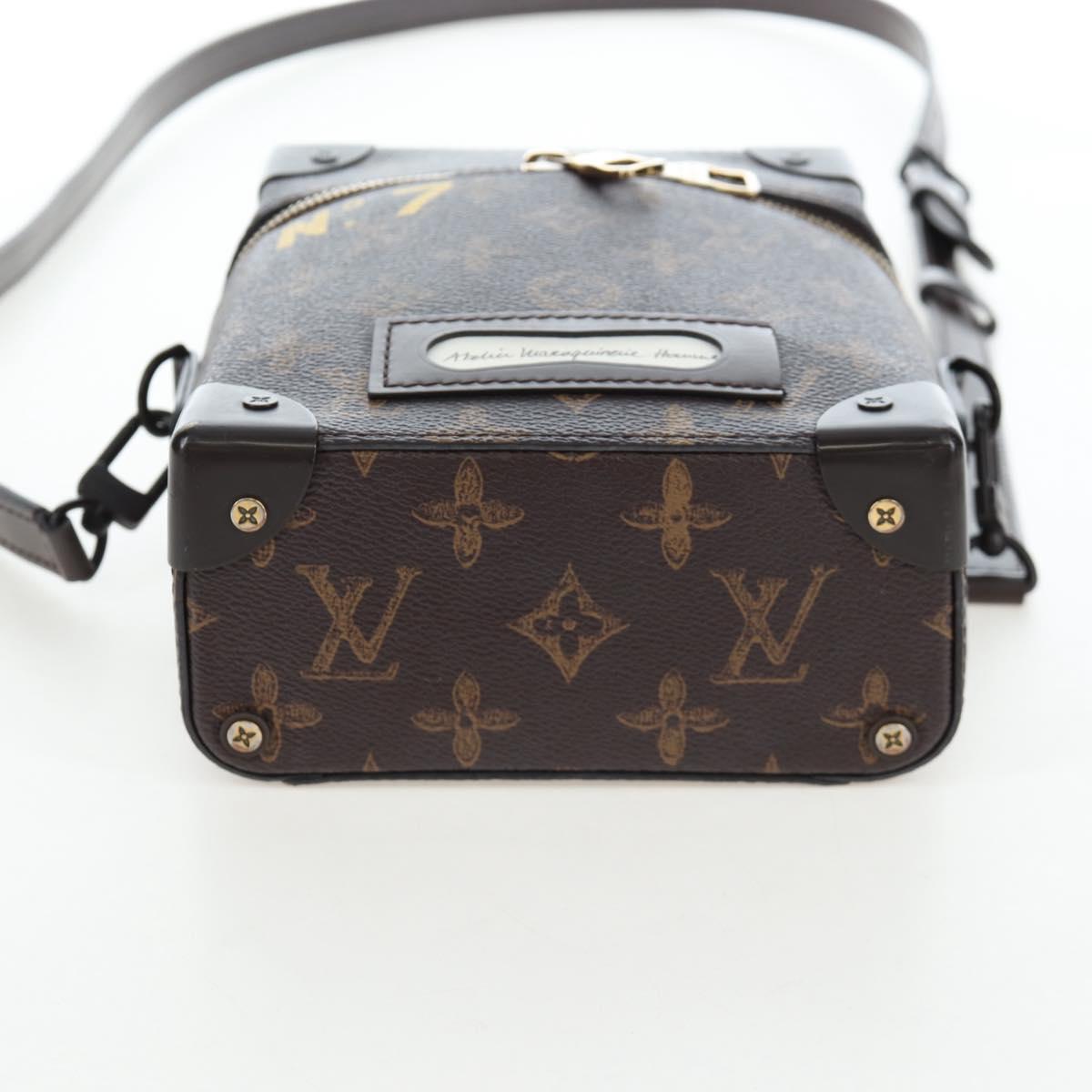LOUIS VUITTON Monogram Vertical Box Trunk Shoulder Bag M59664 LV Auth bs37247