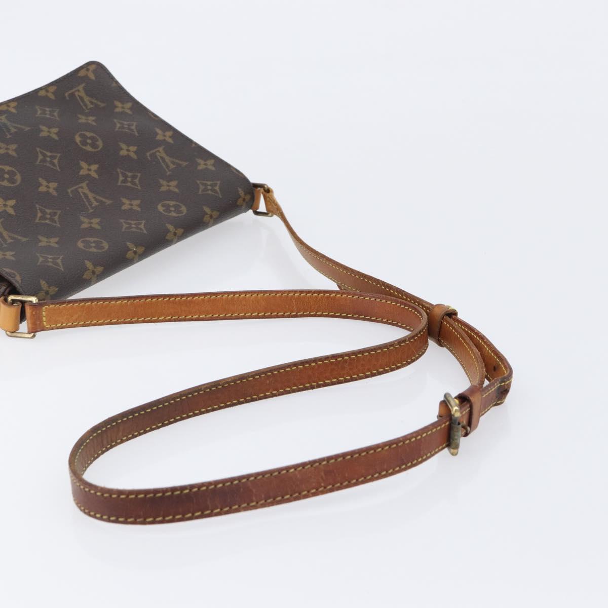 LOUIS VUITTON Monogram Musette Tango Long Shoulder Bag M51388 LV Auth bs37265