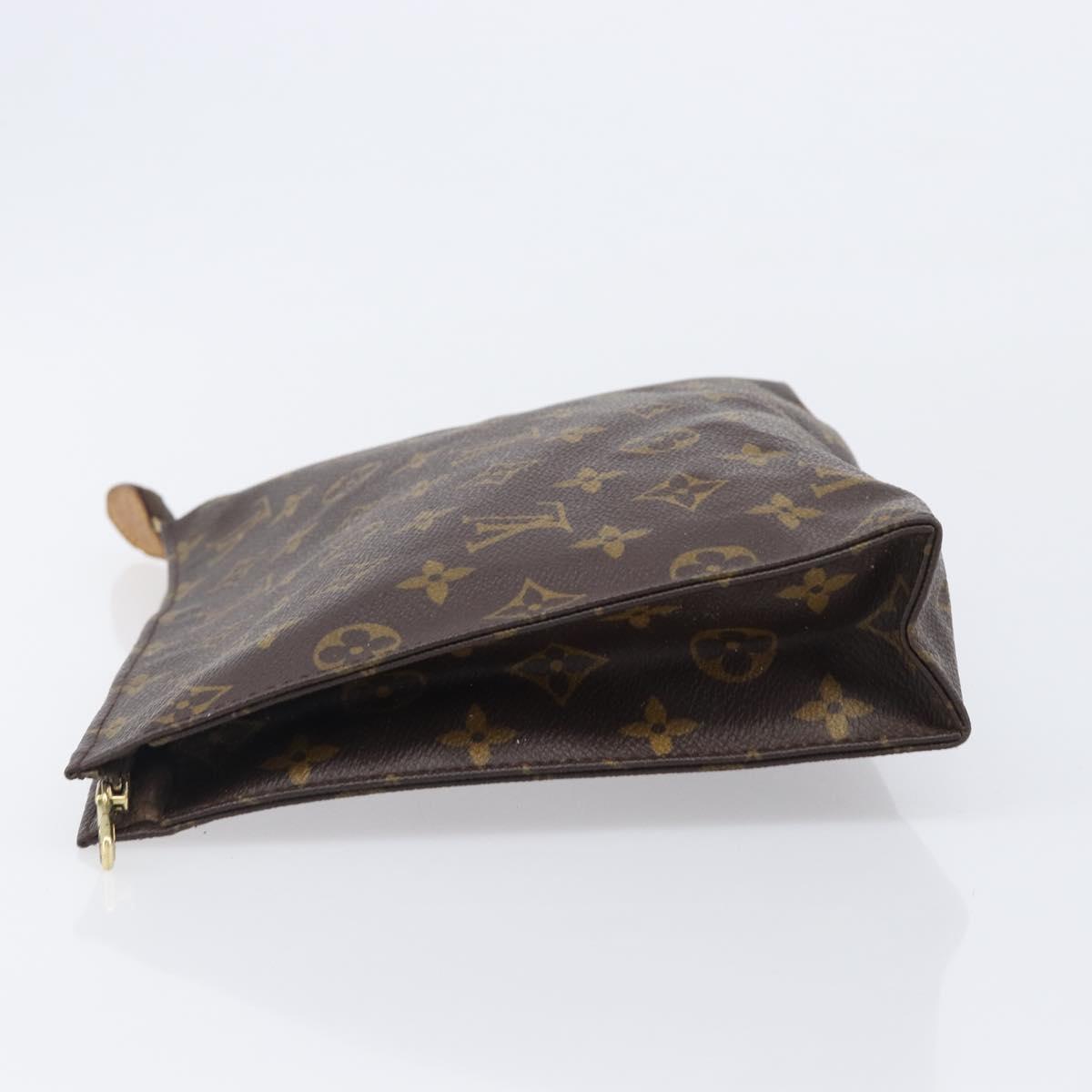 LOUIS VUITTON Monogram Poche Toilette 26 Pouch M47542 LV Auth bs37273