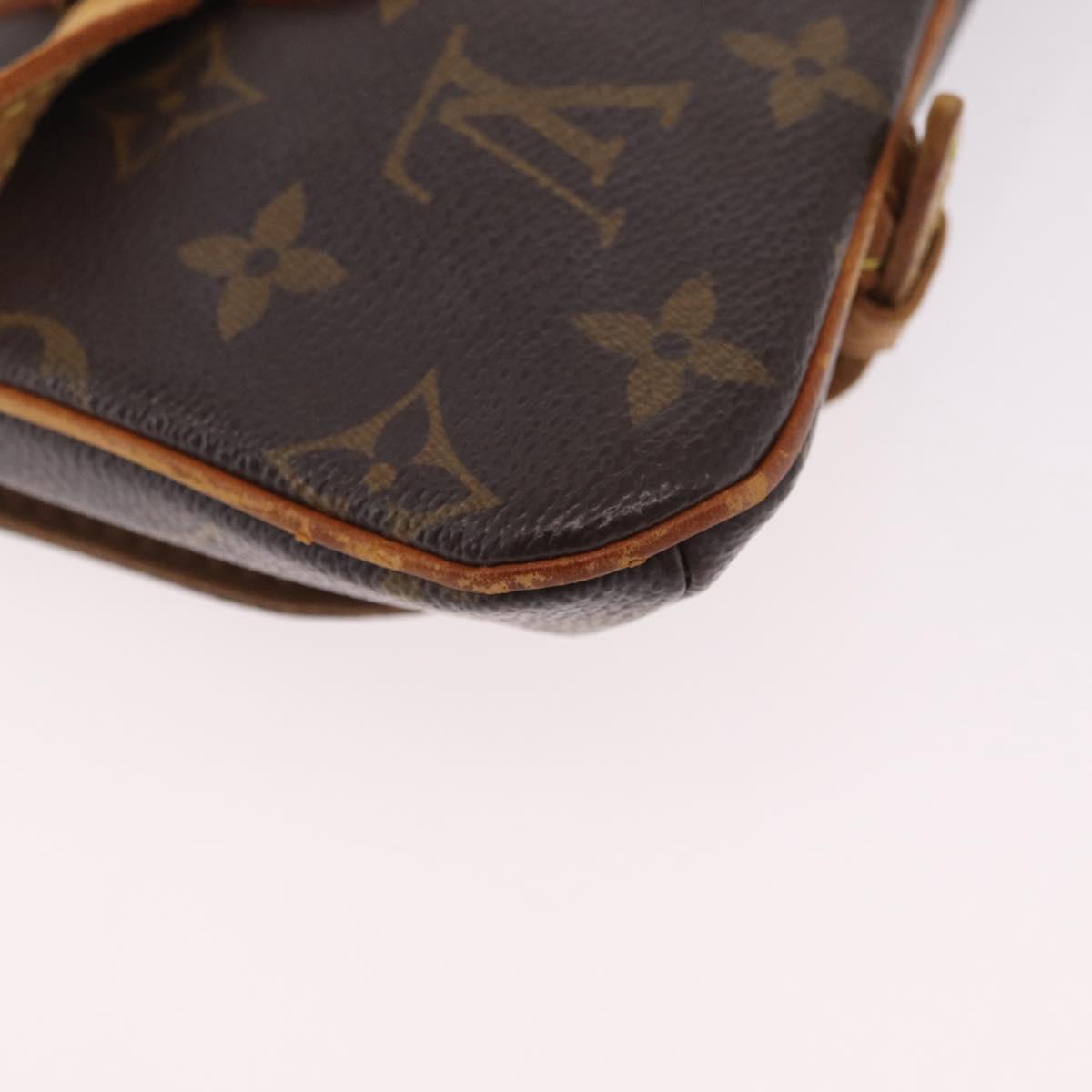 LOUIS VUITTON Monogram Pochette Marrell Waist Bag M51159 LV Auth bs37275