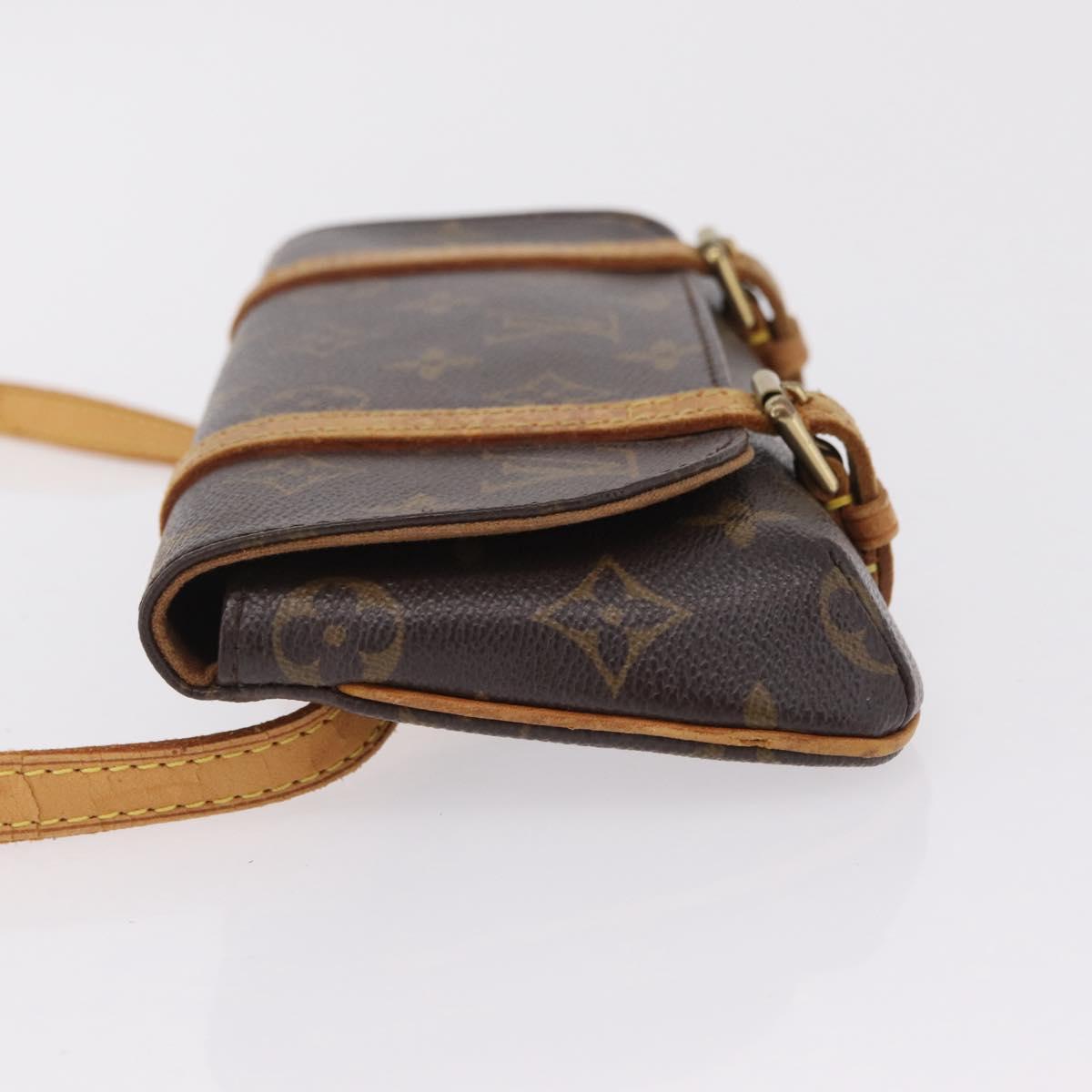 LOUIS VUITTON Monogram Pochette Marrell Waist Bag M51159 LV Auth bs37275