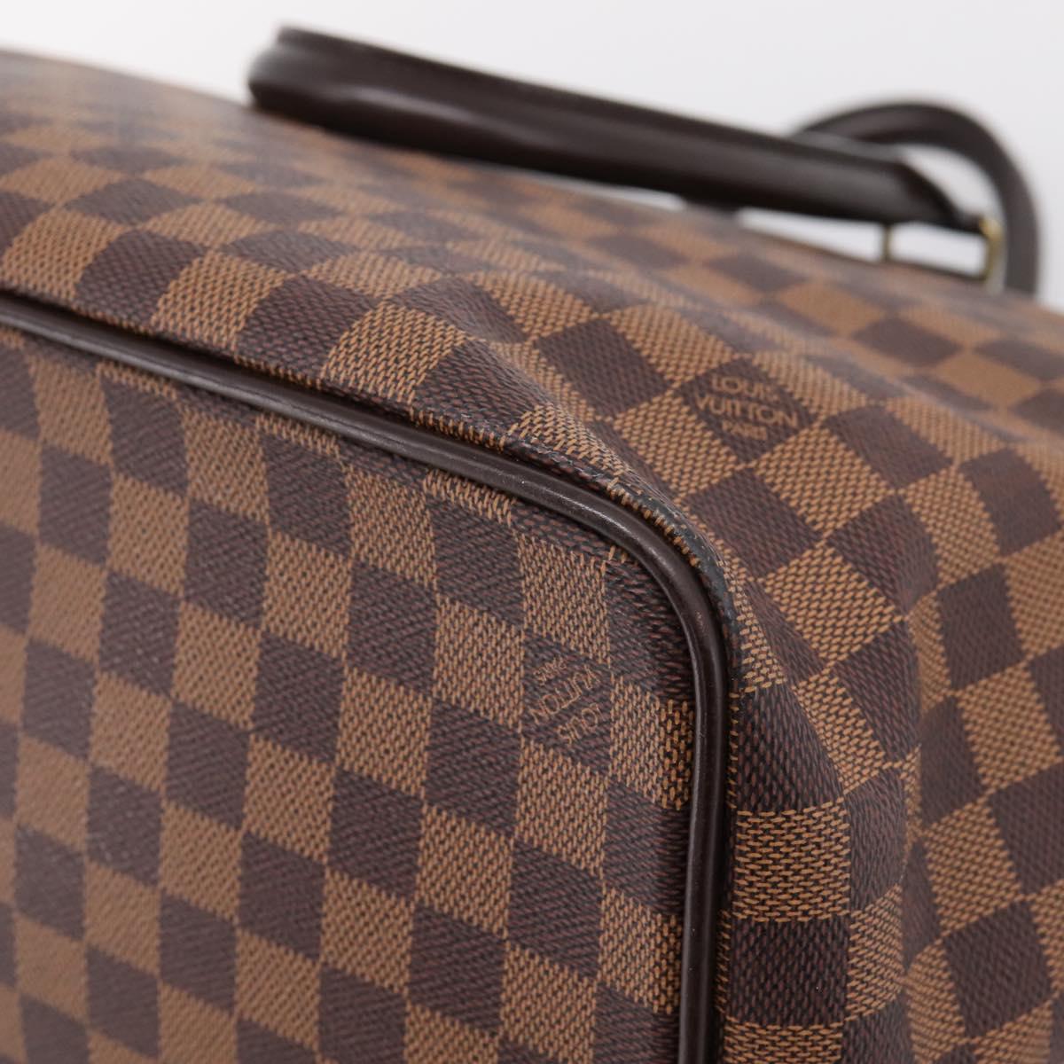 LOUIS VUITTON Damier Ebene Greenwich GM Boston Bag N41155 LV Auth bs37278A