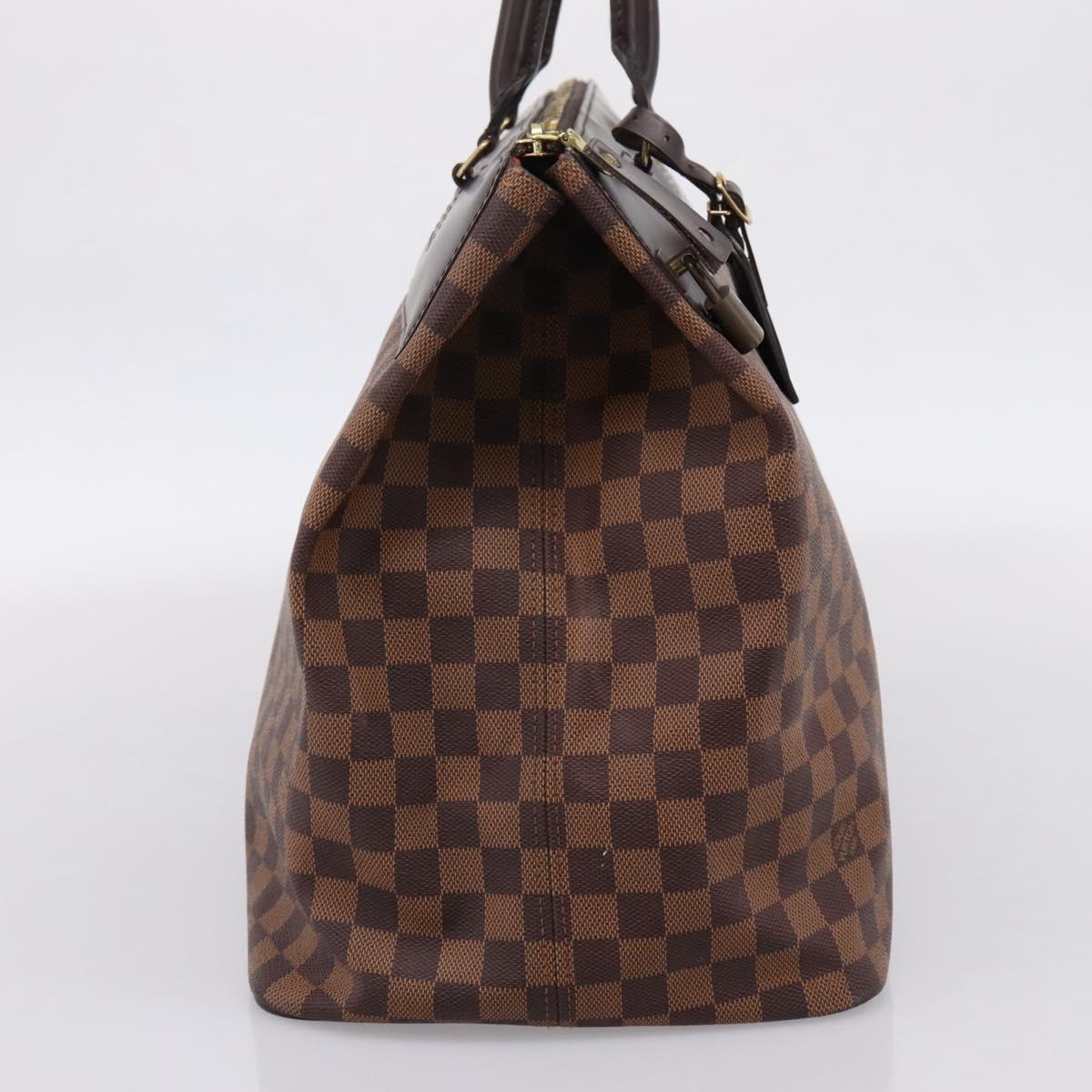 LOUIS VUITTON Damier Ebene Greenwich GM Boston Bag N41155 LV Auth bs37278A