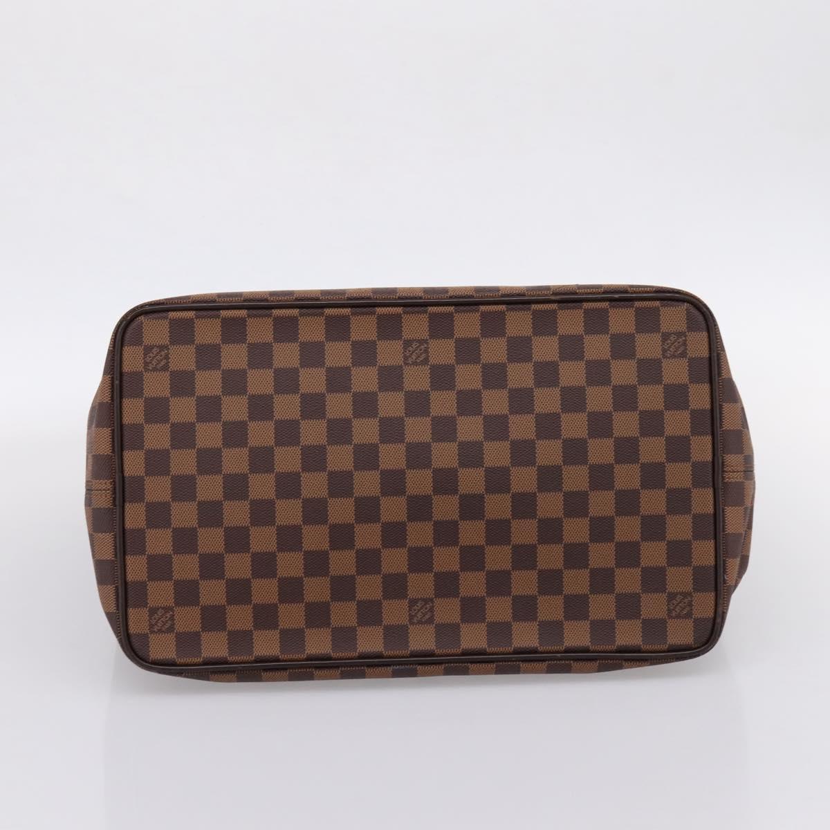 LOUIS VUITTON Damier Ebene Greenwich GM Boston Bag N41155 LV Auth bs37278A
