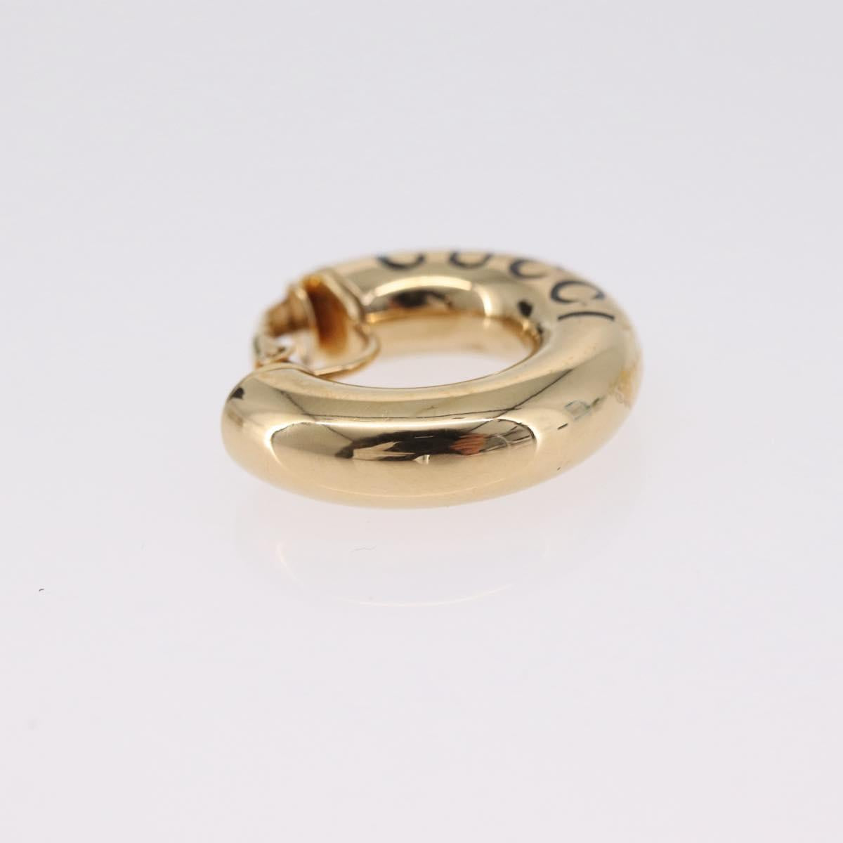 GUCCI Earring metal Gold Tone Auth bs37288V