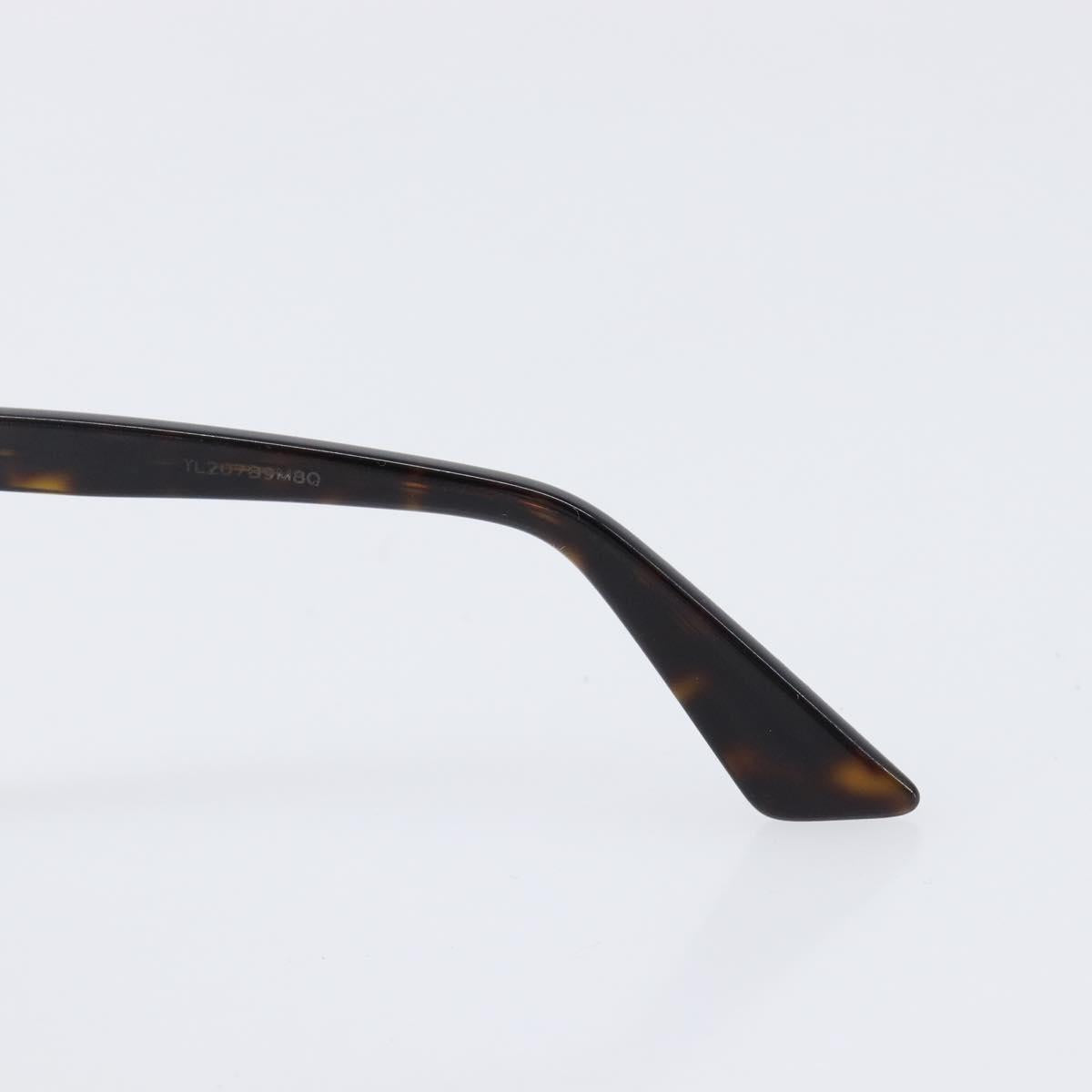 GUCCI Sunglasses plastic Dark Brown Auth bs37304