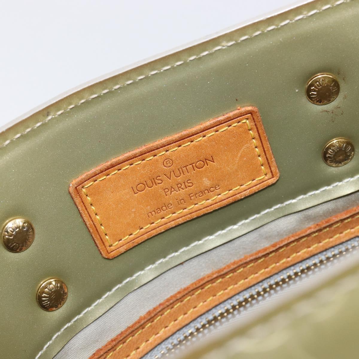 LOUIS VUITTON Monogram Vernis Reade PM Hand Bag Gris M91145 LV Auth bs37346