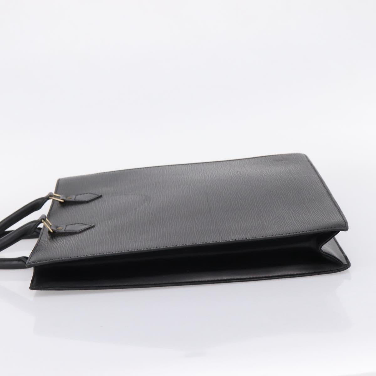 LOUIS VUITTON Epi Sac Plat Hand Bag Black M59082 LV Auth bs37349