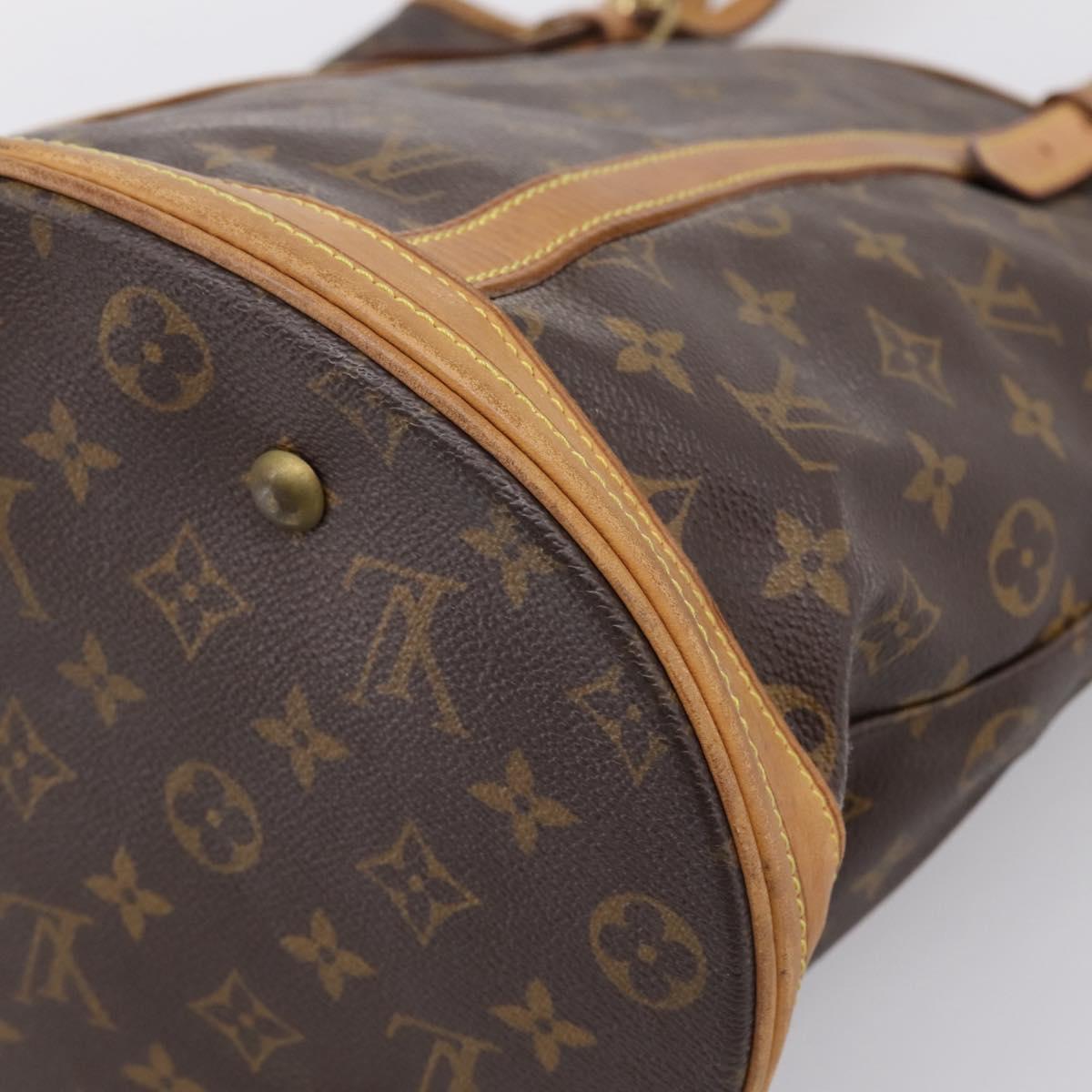LOUIS VUITTON Monogram Bucket GM Shoulder Bag M42236 LV Auth bs37351