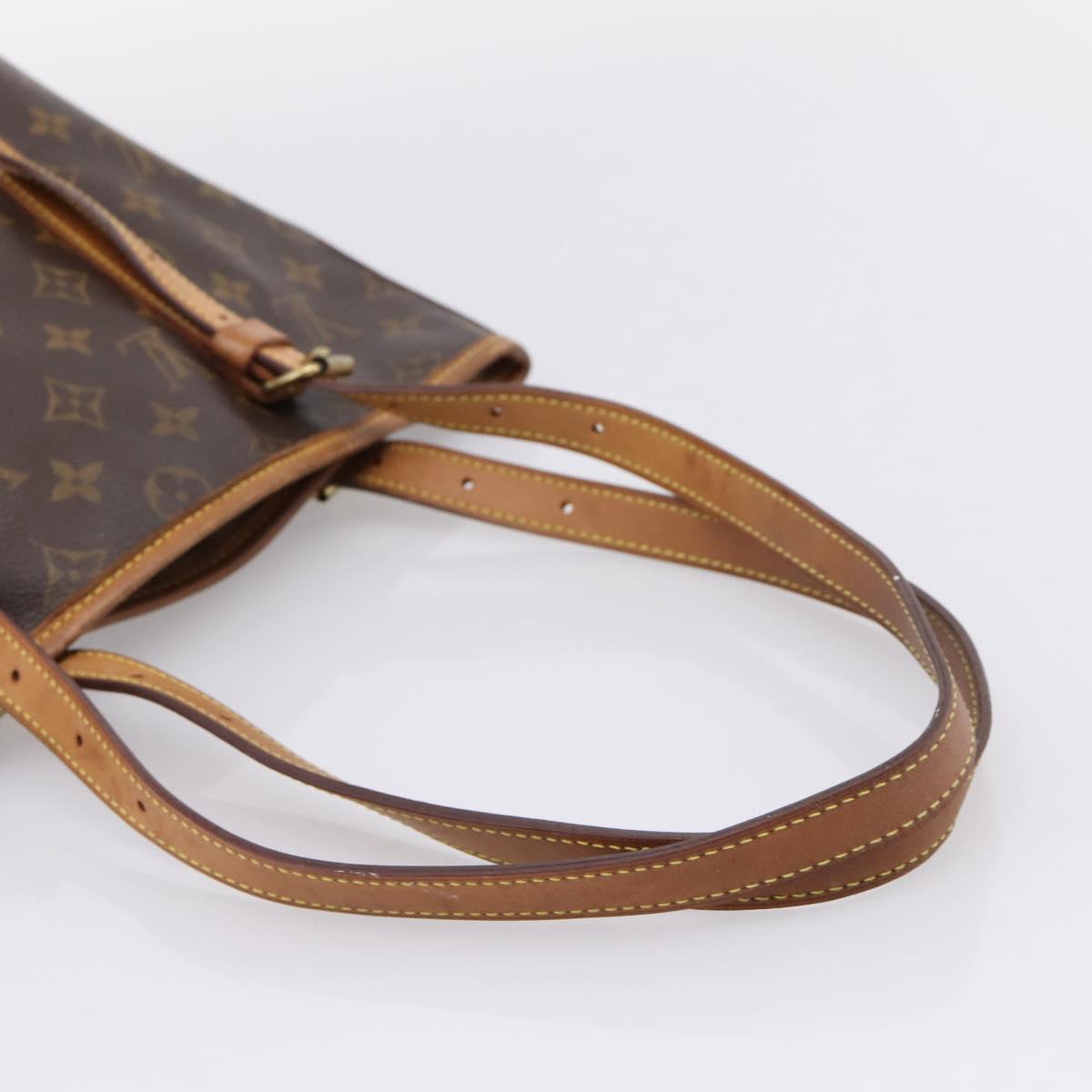 LOUIS VUITTON Monogram Bucket GM Shoulder Bag M42236 LV Auth bs37351