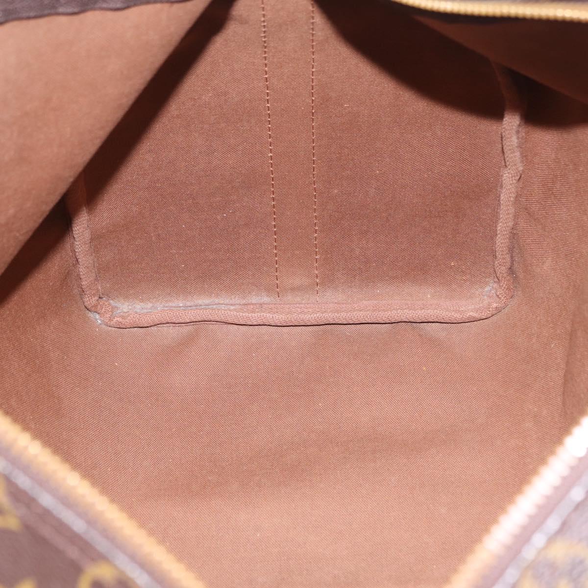 LOUIS VUITTON Monogram Keepall Bandouliere 45 Boston Bag M41418 LV Auth bs37352