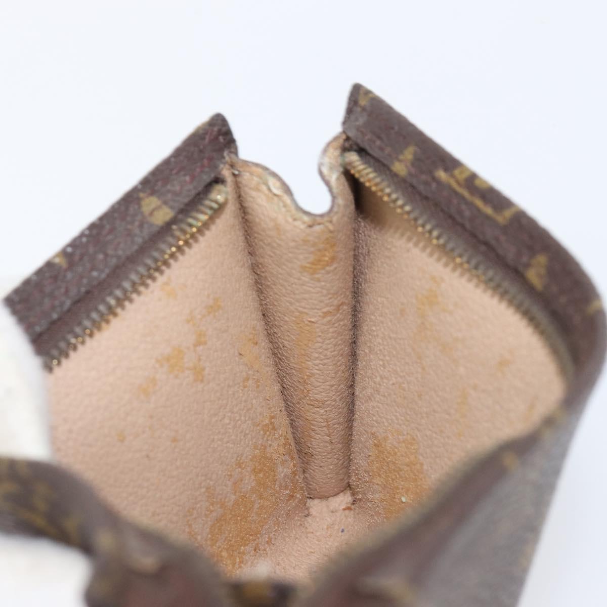 LOUIS VUITTON Monogram Bucket PM Accessory Pouch LV Auth bs37376