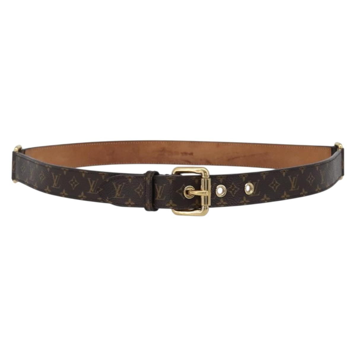 LOUIS VUITTON Monogram Ceinture Trio Belt 75/30 M9745 LV Auth bs37383