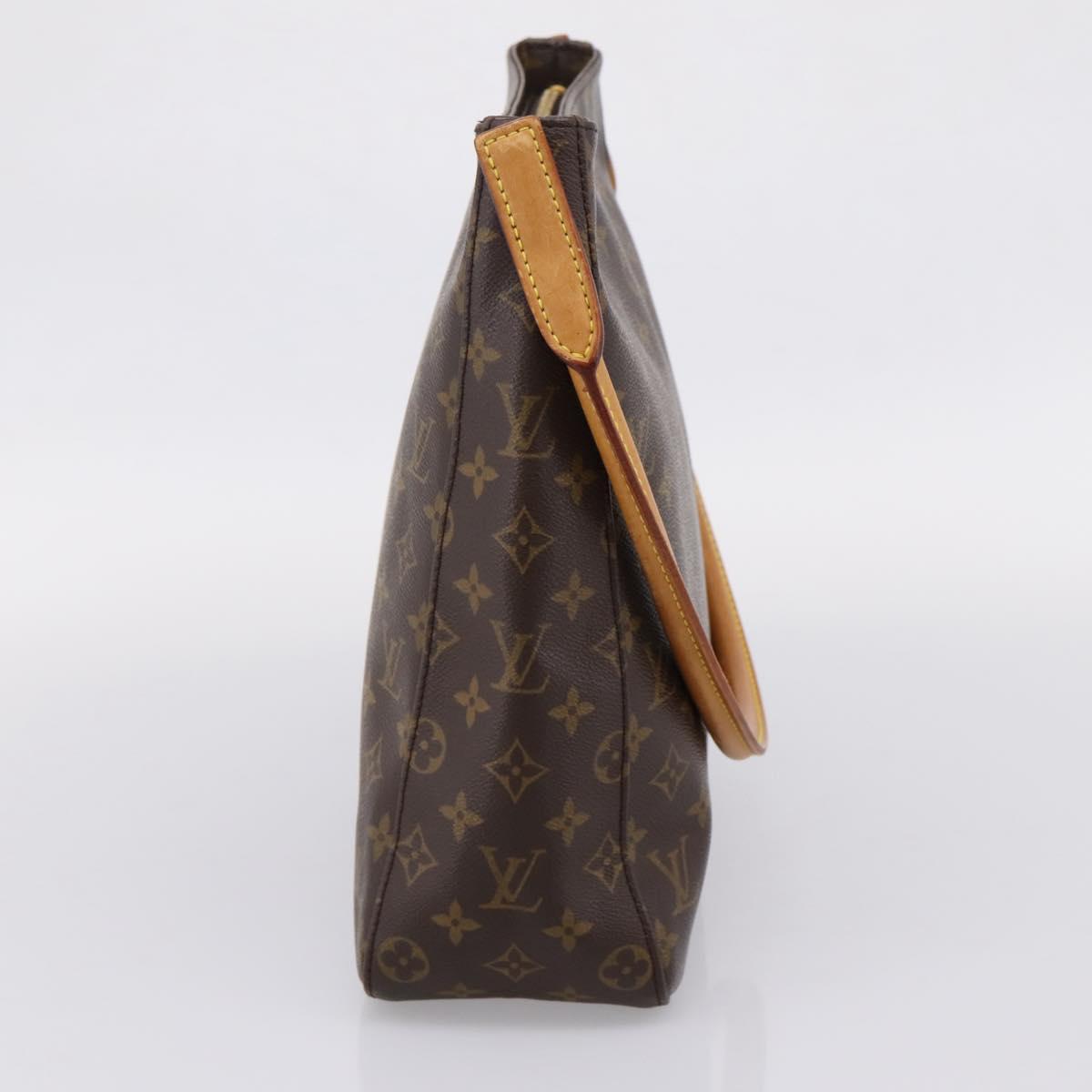 LOUIS VUITTON Monogram Looping GM Shoulder Bag M51145 LV Auth bs37412