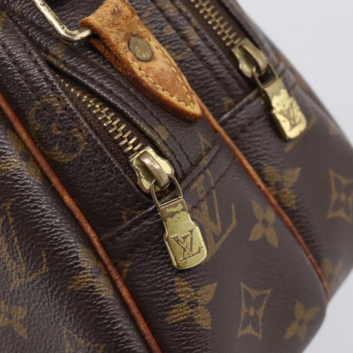 LOUIS VUITTON Monogram Reporter PM Shoulder Bag M45254 LV Auth bs37419