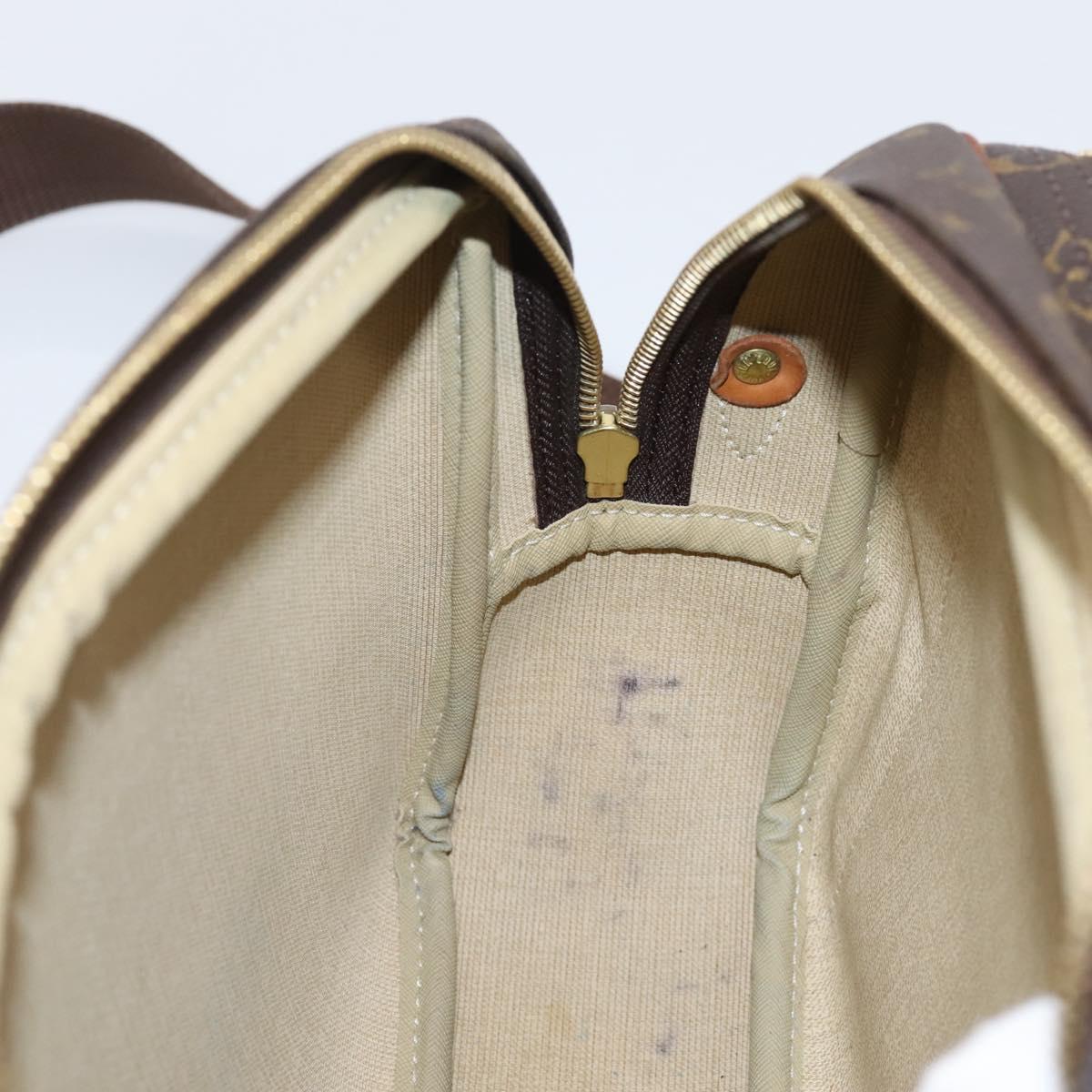 LOUIS VUITTON Monogram Reporter PM Shoulder Bag M45254 LV Auth bs37419