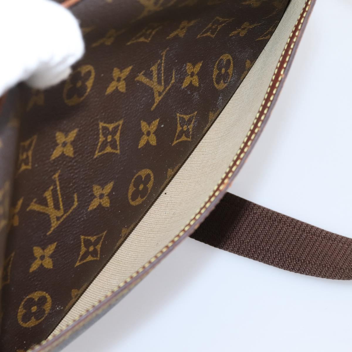 LOUIS VUITTON Monogram Reporter PM Shoulder Bag M45254 LV Auth bs37419