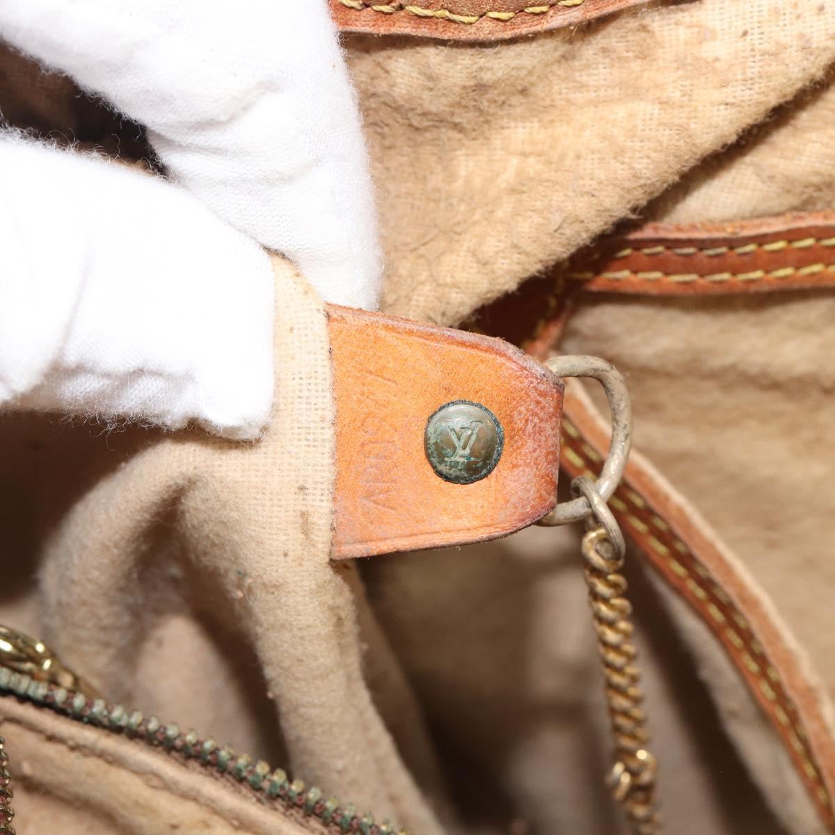 LOUIS VUITTON Monogram Bucket GM Shoulder Bag M42236 LV Auth bs37420