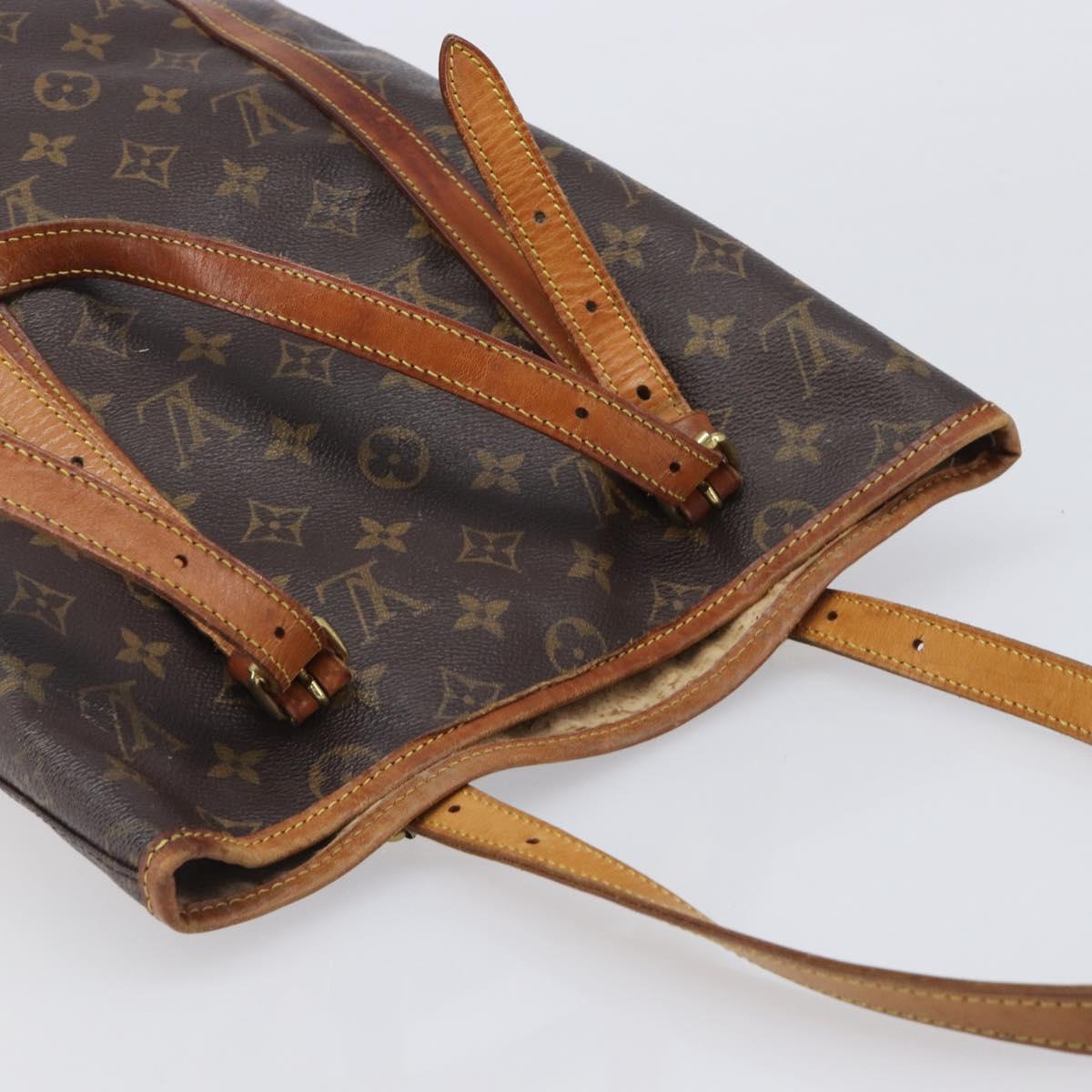 LOUIS VUITTON Monogram Bucket GM Shoulder Bag M42236 LV Auth bs37420