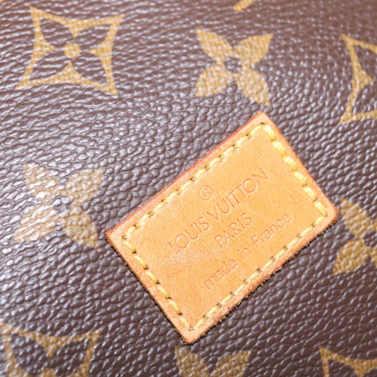 LOUIS VUITTON Monogram Saumur 30 Shoulder Bag M42256 LV Auth bs37425