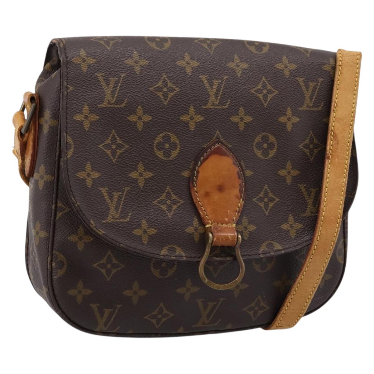 LOUIS VUITTON Monogram Saint Cloud GM Shoulder Bag M51242 LV Auth bs37431