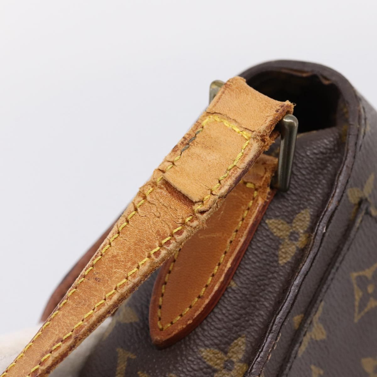 LOUIS VUITTON Monogram Saint Cloud GM Shoulder Bag M51242 LV Auth bs37431