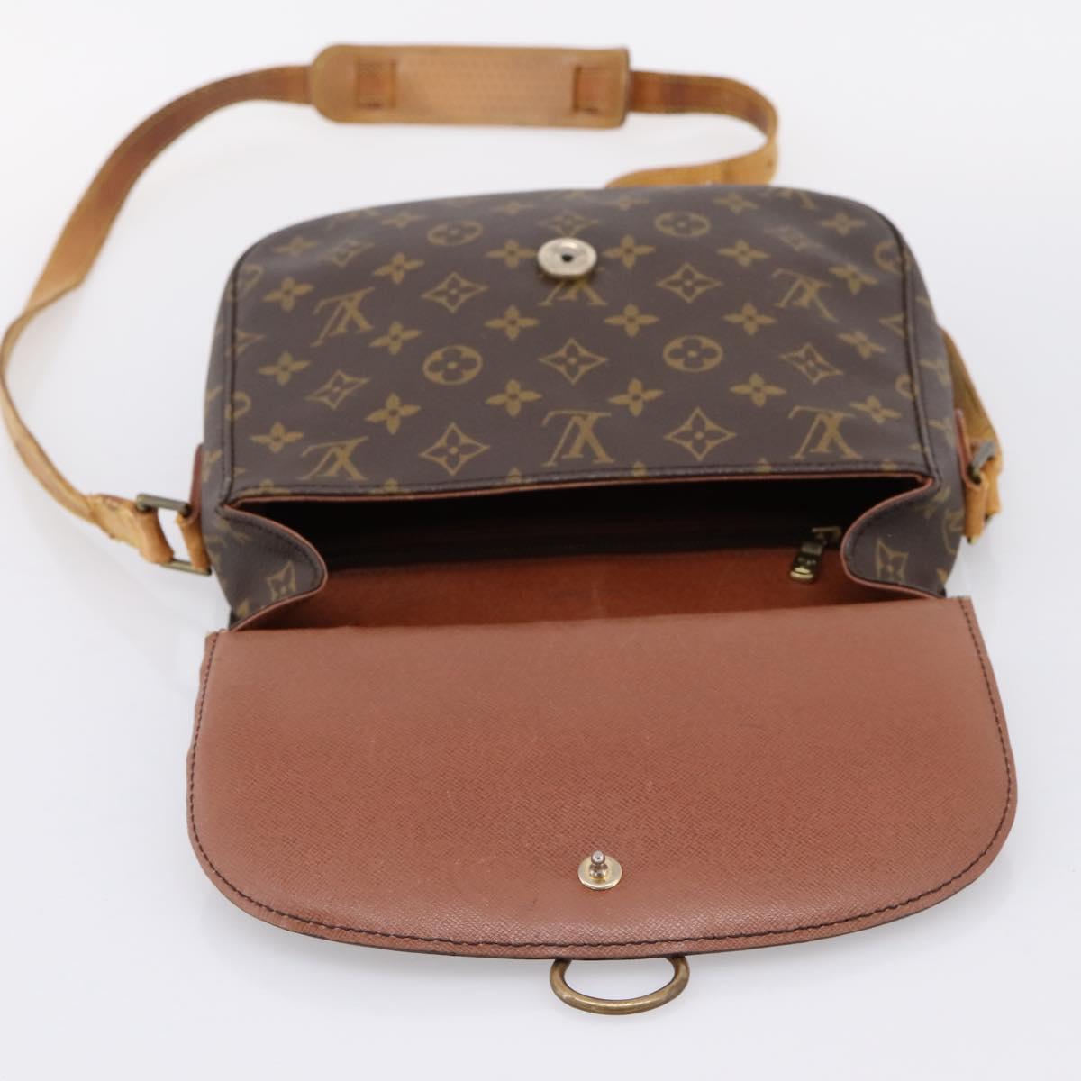 LOUIS VUITTON Monogram Saint Cloud GM Shoulder Bag M51242 LV Auth bs37431