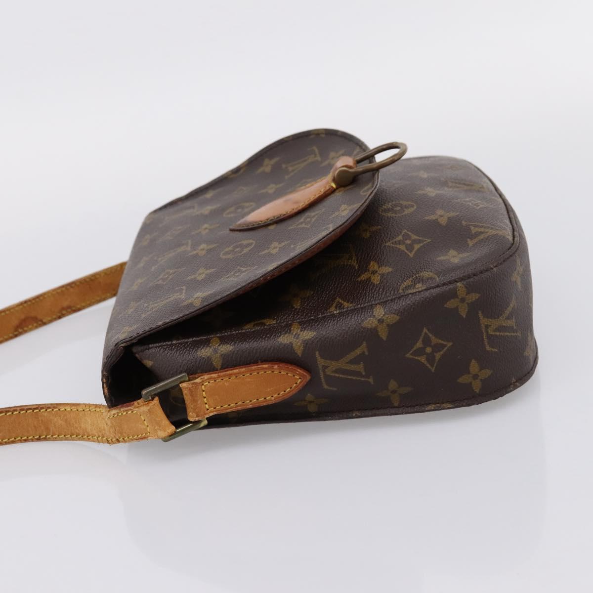 LOUIS VUITTON Monogram Saint Cloud GM Shoulder Bag M51242 LV Auth bs37431