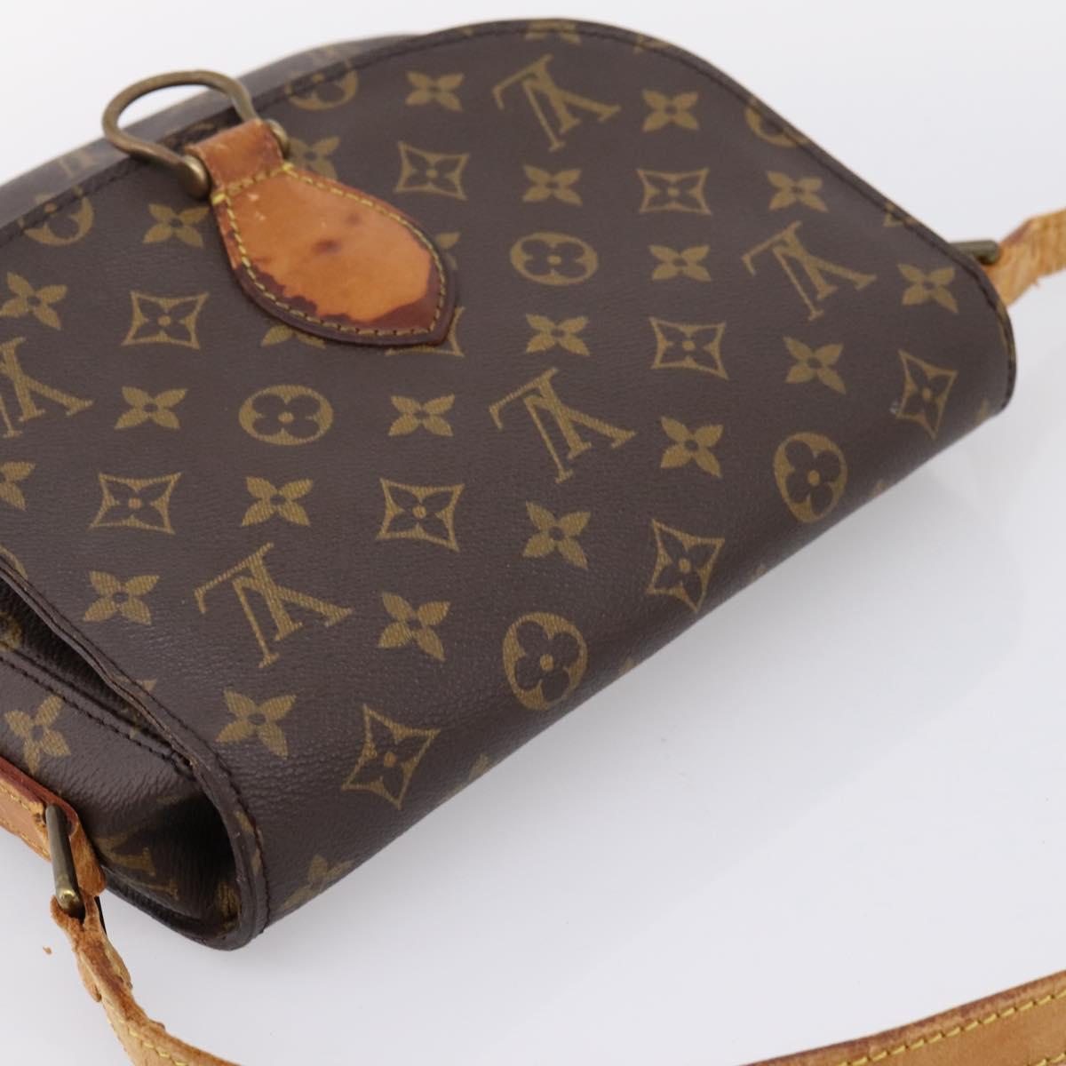 LOUIS VUITTON Monogram Saint Cloud GM Shoulder Bag M51242 LV Auth bs37431
