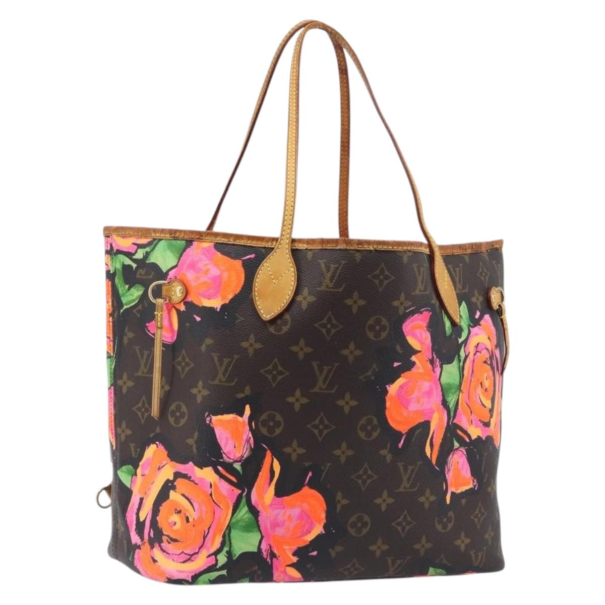 LOUIS VUITTON Monogram Rose Neverfull MM Tote Bag M48613 LV Auth bs37433